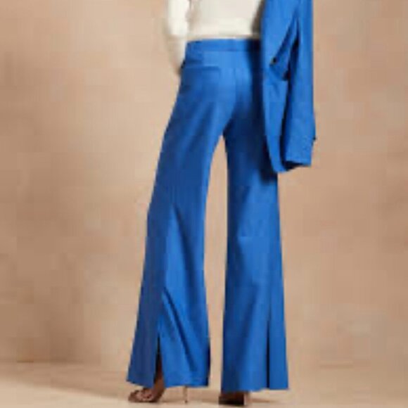 Banana Republic X HARBISON Blue High-Rise Pant Size 10 - Picture 16 of 16